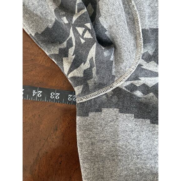 Vtg Y2K American Eagle Full Zip Hoodie Men Sz M Aztec Grunge Jesse Pinkman Style - Picture 6 of 10